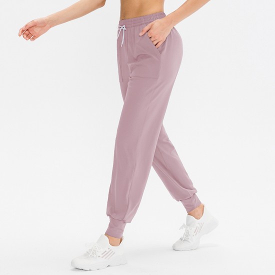 New loose yoga long pants, women's elastic, casual sports, elastic corset pants, quick-drying running and fitness pants 12362 New loose yoga long pants, women's elastic, casual sports, elastic corset pants, quick-drying running and fitness pants 12362
