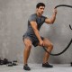 Men's tight-fitting fitness short-sleeved high-elasticity breathable fitness quick-drying clothes moisture-absorbing and sweat-wicking running training sports T-shirt Men's tight-fitting fitness short-sleeved high-elasticity breathable fitness quick-drying clothes moisture-absorbing and sweat-wicking running training sports T-shirt