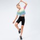 Women's loose running exercise short-sleeved quick-drying breathable fitness T-shirt, outdoor training yoga top 10104
