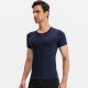 Men's Pro Fitness Short Sleeve Tight Running Training Sportswear High Elastic Sweat-wicking Quick-drying Jacket T-shirt 01219 Men's Pro Fitness Short Sleeve Tight Running Training Sportswear High Elastic Sweat-wicking Quick-drying Jacket T-shirt 01219