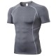 Men's Tight Training PRO Short-sleeved Fitness T-shirt Elastic Sweat-wicking Quick-Drying Compression Shirt 1008 Men's Tight Training PRO Short-sleeved Fitness T-shirt Elastic Sweat-wicking Quick-Drying Compression Shirt 1008