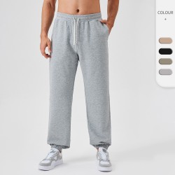 Men's autumn and winter sports long pants, loose outdoor sports casual sweatpants, running training and fitness long pants 41345