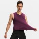 Men's fitness vest, tight training round-neck waistcoat, high-elasticity quick-drying sports running top 01106