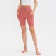 Ladies' pocket yoga shorts, tight-fitting waist, peach-hip fitness quick-drying shorts, running sports pants 12419 Ladies' pocket yoga shorts, tight-fitting waist, peach-hip fitness quick-drying shorts, running sports pants 12419