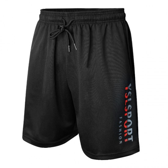 Men's sports shorts, running and fitness, quick-drying, contrasting color letter print design, moisture-absorbent and breathable casual pants KY207 Men's sports shorts, running and fitness, quick-drying, contrasting color letter print design, moisture-absorbent and breathable casual pants KY207