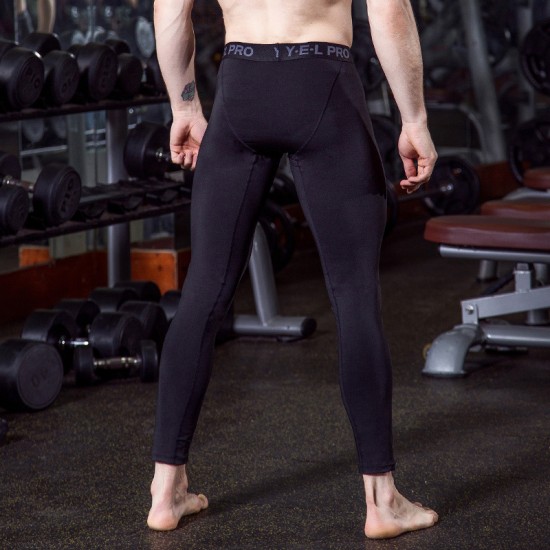 Men's PRO Tight sports pants, fitness training running long pants, elastic quick-drying sweat-wicking breathable long pants 6030 Men's PRO Tight sports pants, fitness training running long pants, elastic quick-drying sweat-wicking breathable long pants 6030